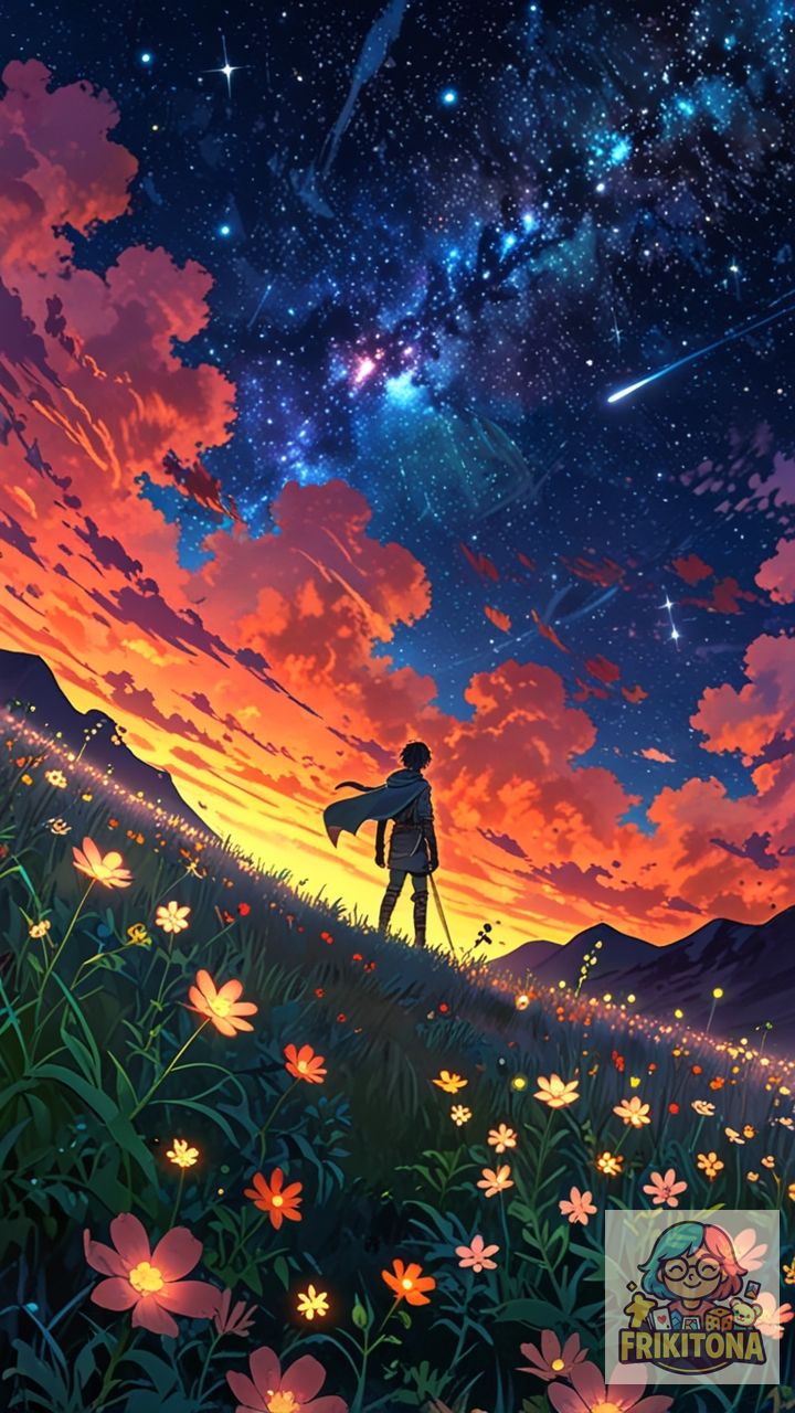 Diamond Painting: Paisaje Anime Naturaleza 4K