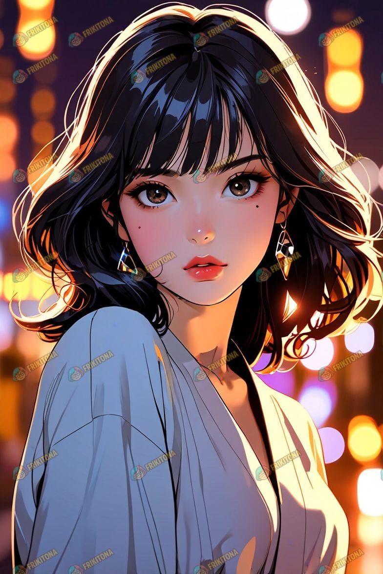 Diamond Painting: Retrato de Ciudad Nocturna