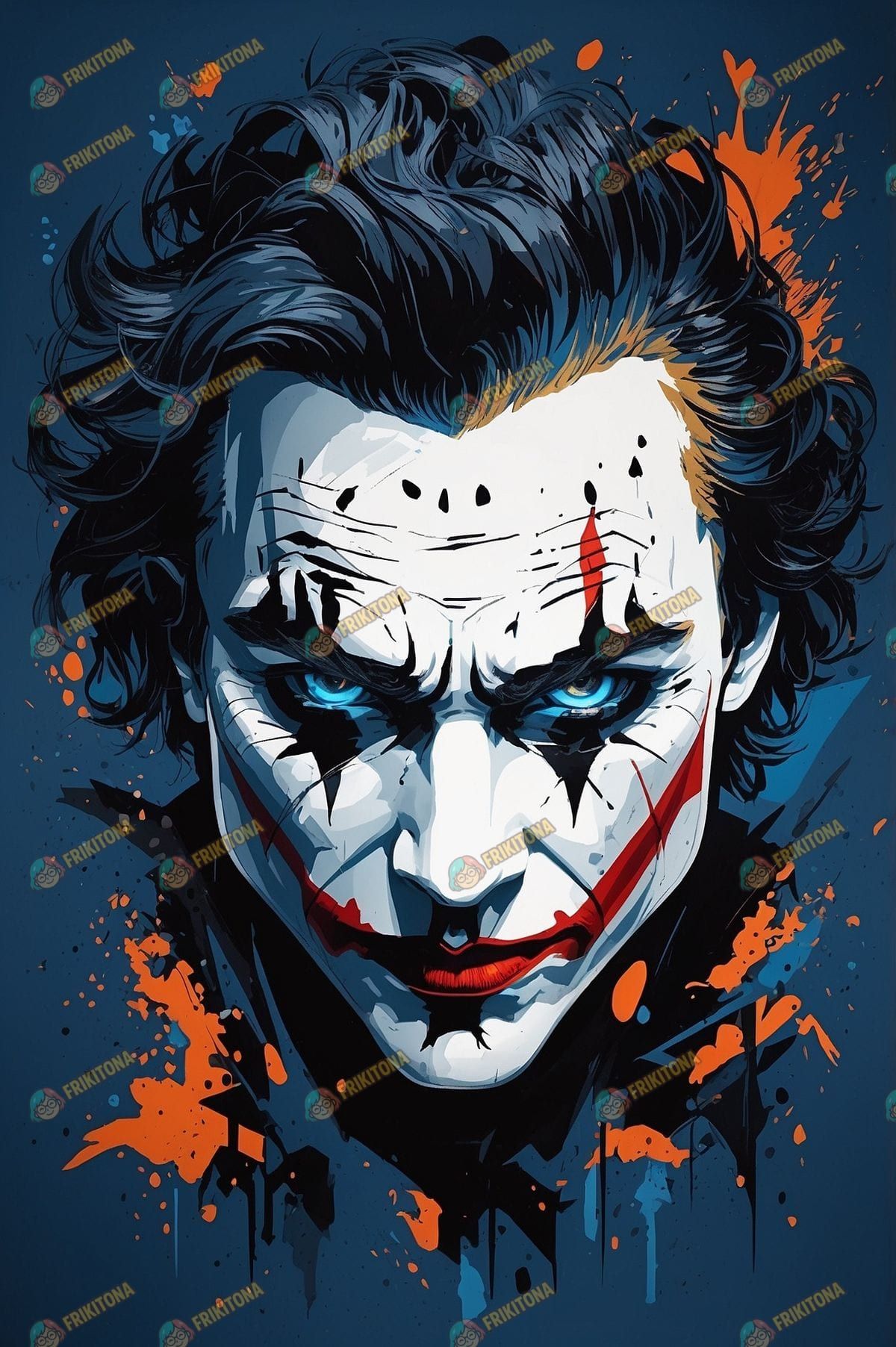 Diamond Painting: El Joker: Sonrisa de Caos