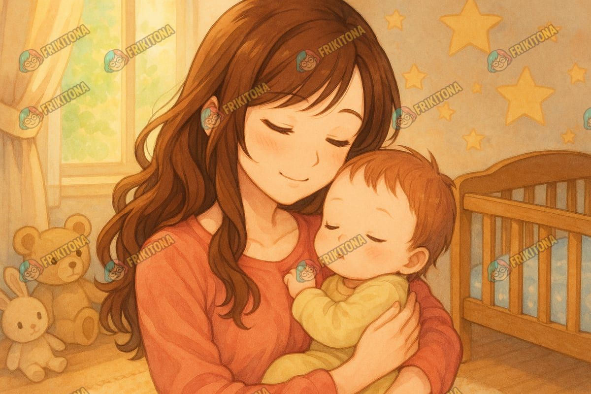 Diamond Painting: Mamá Abraza su Pequeño Tesoro