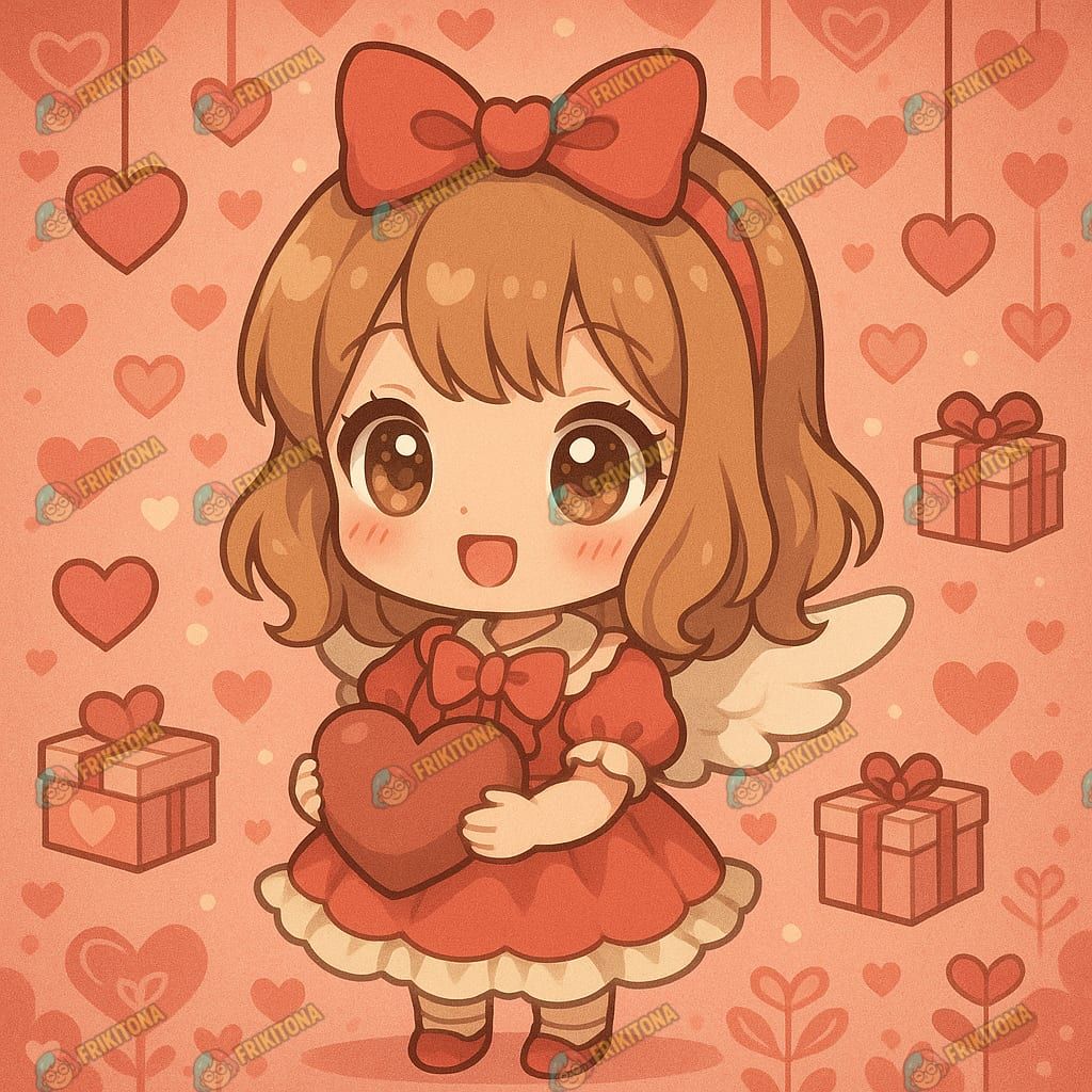 Diamond Painting: Angelito de San Valentín