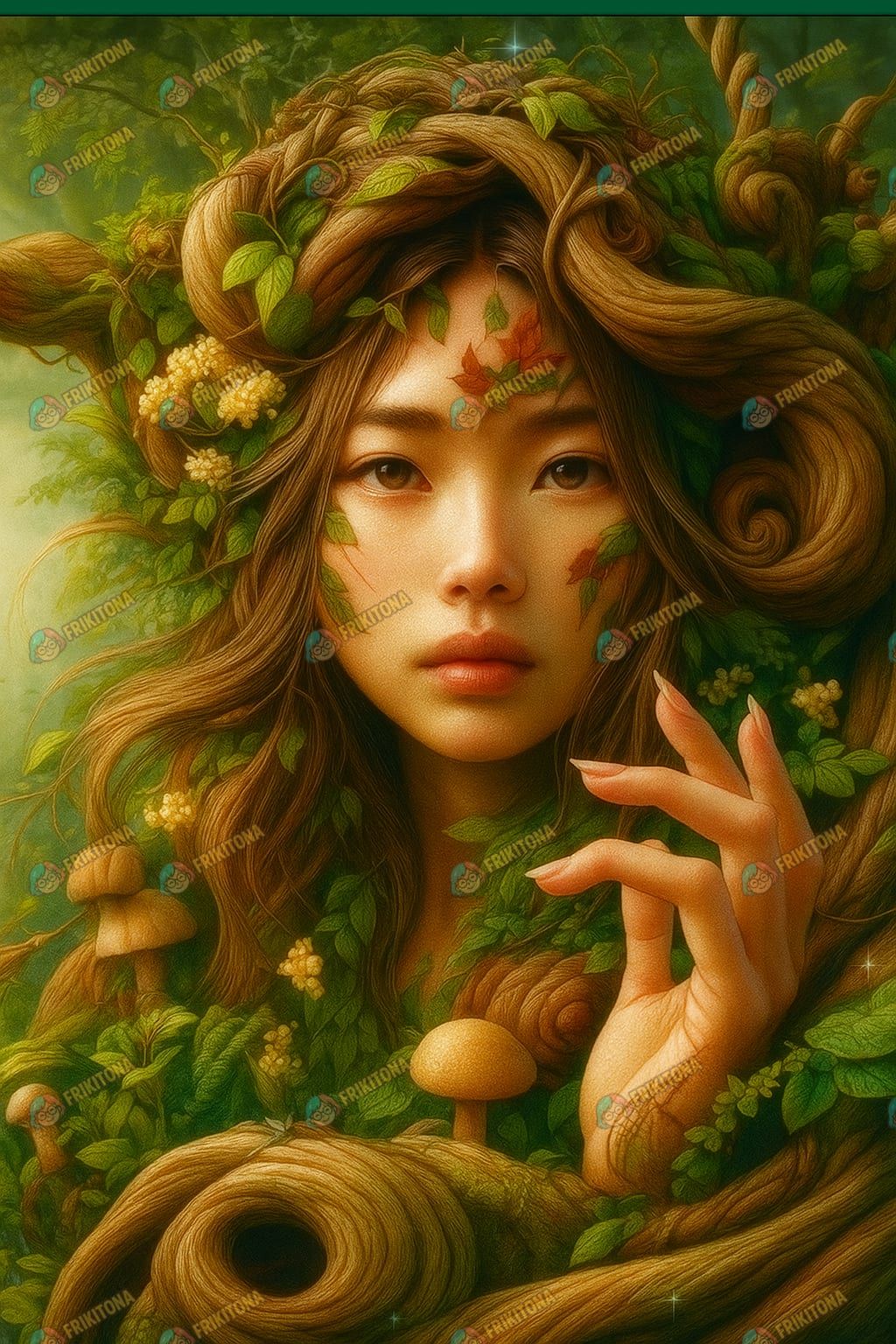 Diamond Painting: Espíritu del Bosque Ancestral