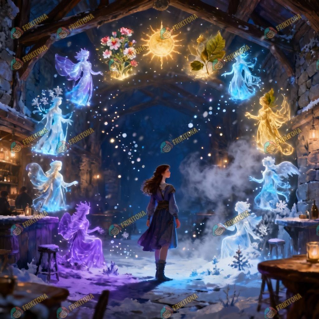 Diamond Painting: Taberna Encantada de Hielo