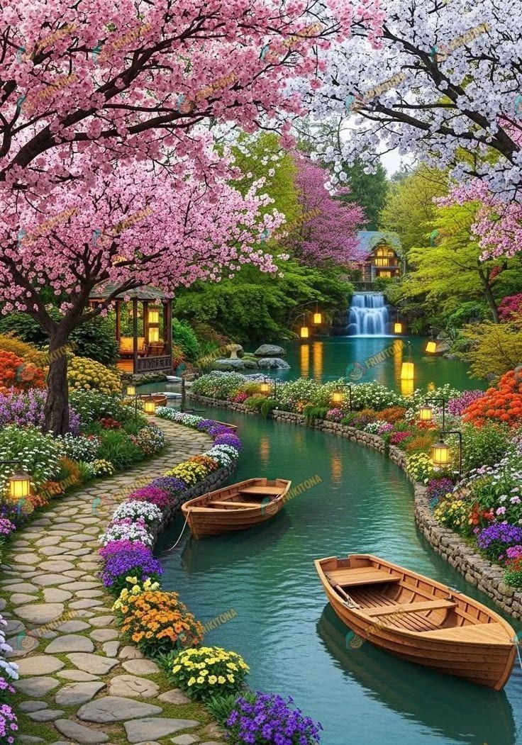 Diamond Painting: Jardín de los Cerezos